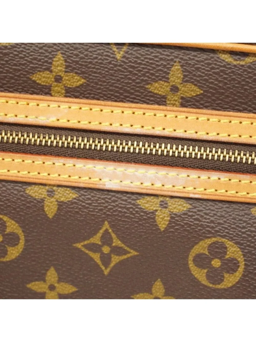 Louis Vuitton Clutch Monogram Marly Dragonne GM Brown